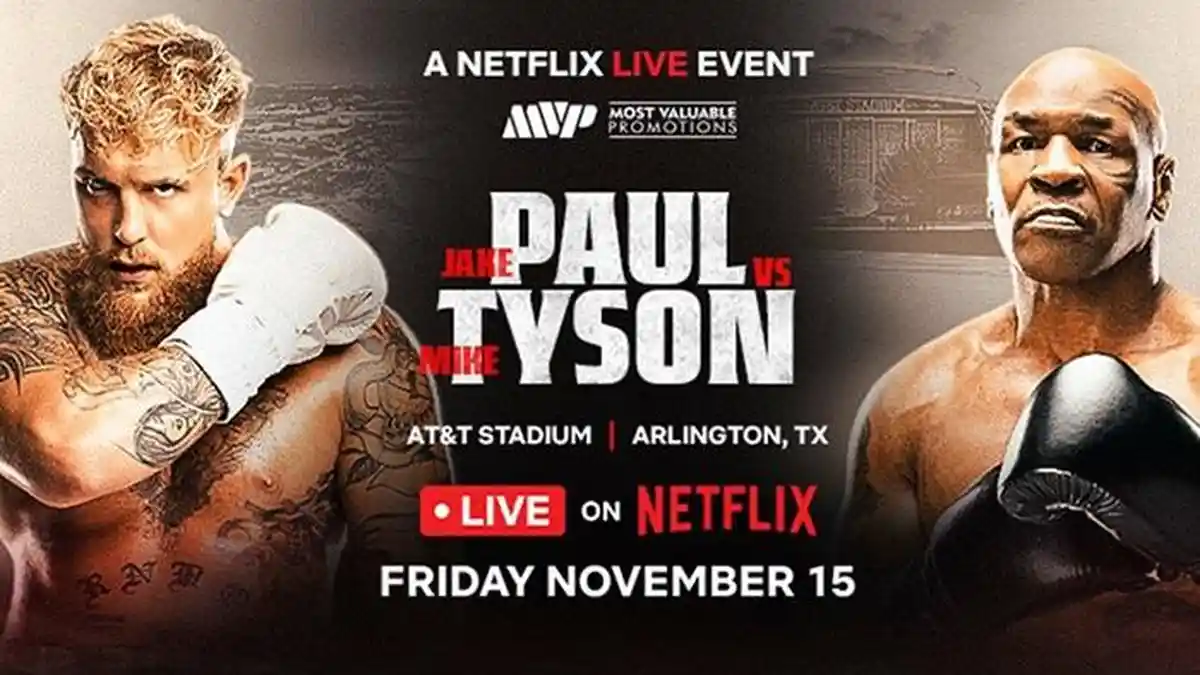Jadwal Jam Tayang Tinju Dunia Mike Tyson vs Jake Paul Kelas Heavyweights Waktu Indonesia