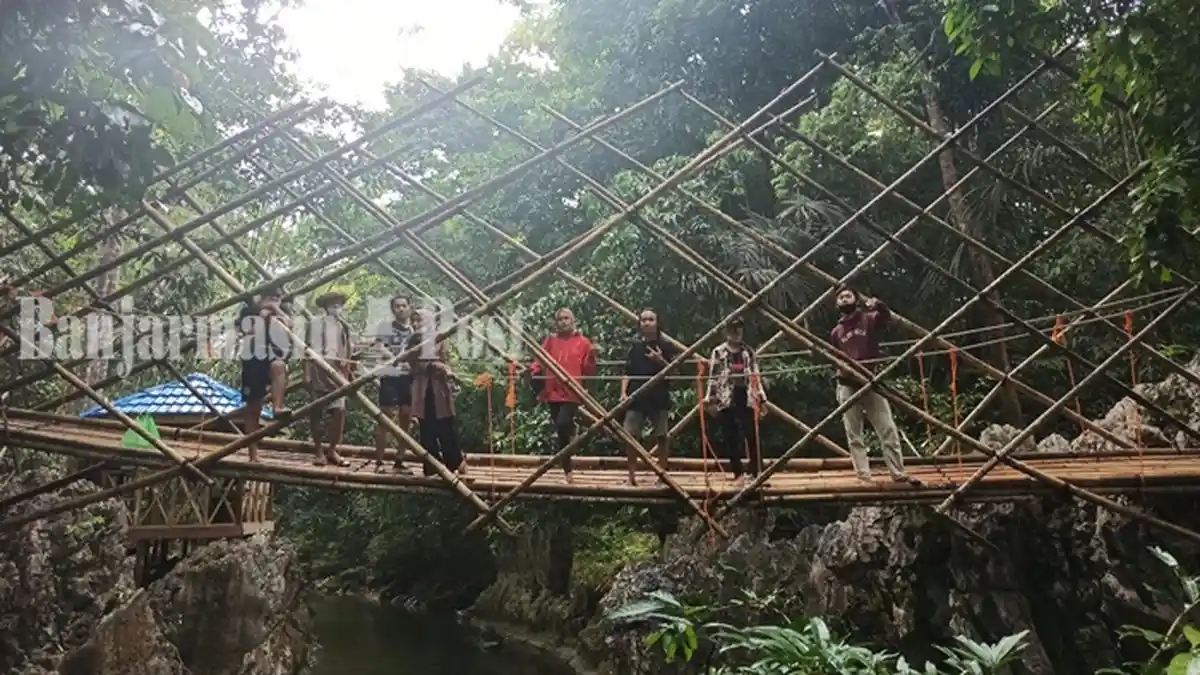 Pembenahan Wisata Batu Badinding di Liyu Kalsel Bertahap, Sudah Ada Pendopo