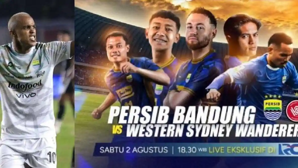 LIVE RCTI Gratis! Cara Nonton Live Streaming Persib Bandung vs Western Sydney Wanderers