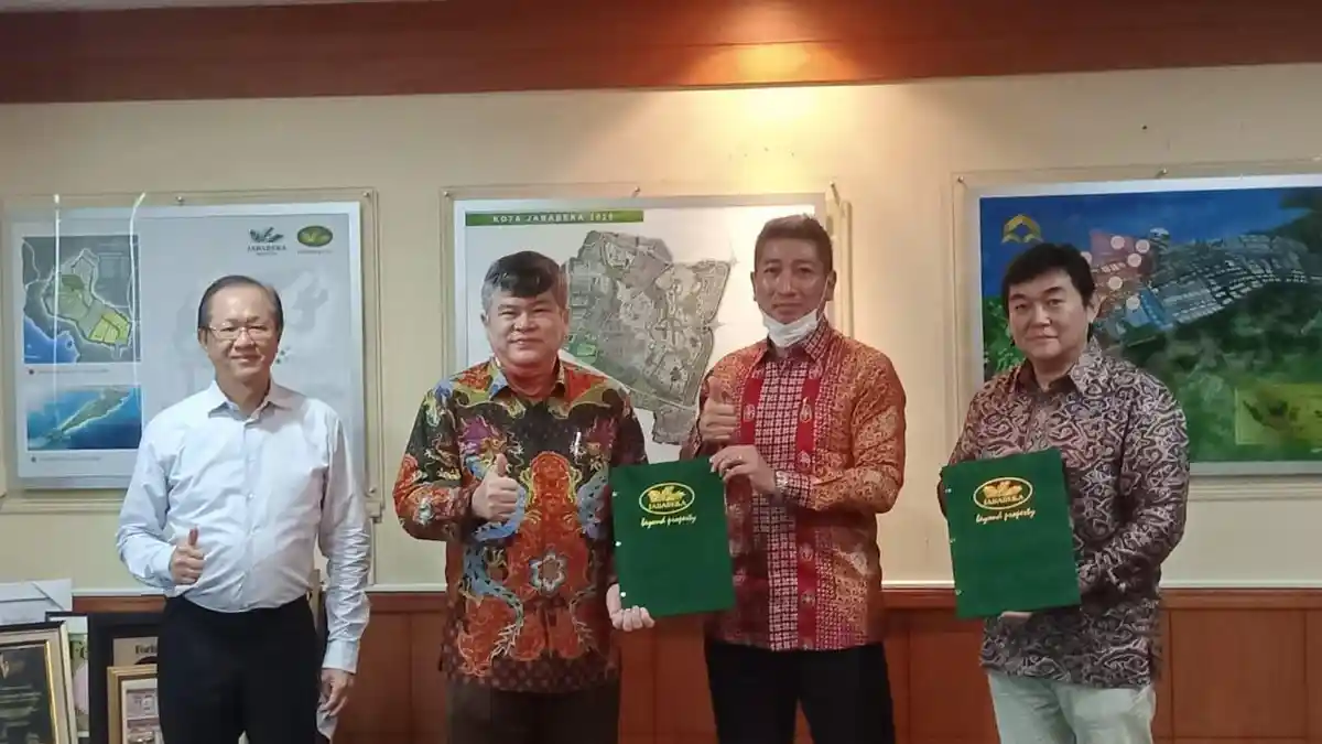 Jababeka Morotai dan Kyudenko-Santomo Resources Teken MoU Pembangunan PLTS
