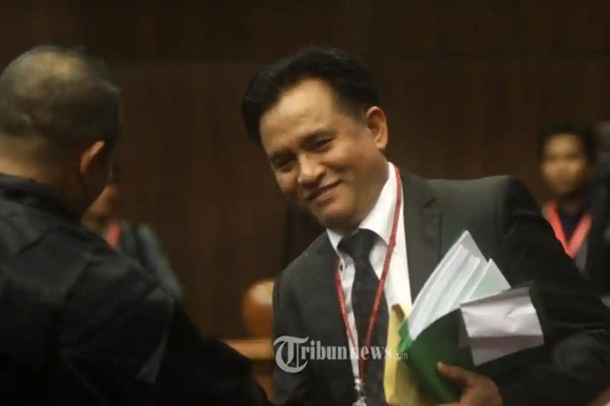 Yusril sentil Saksi Fakta Prabowo-Sandi yang Bicara Layaknya Ahli