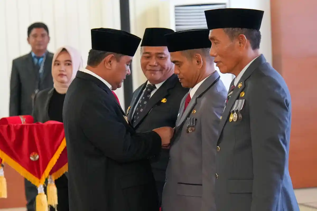 Kukuhkan 3 Pjs Bupati Pj Bahtiar Tugaskan Mereka Jaga Keamanan dan Netralitas ASN
