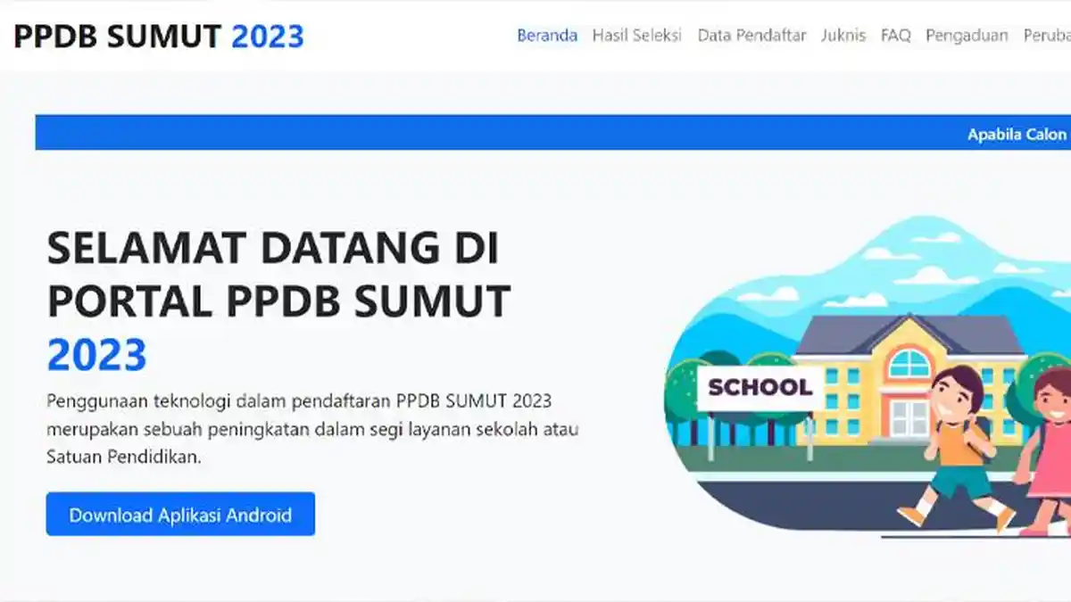 Cara Daftar dan Login Link spmbsumutberkah.disdik.sumutprov.go.id, SPMB Sumut 2025 SD, SMP, SMA, SMK