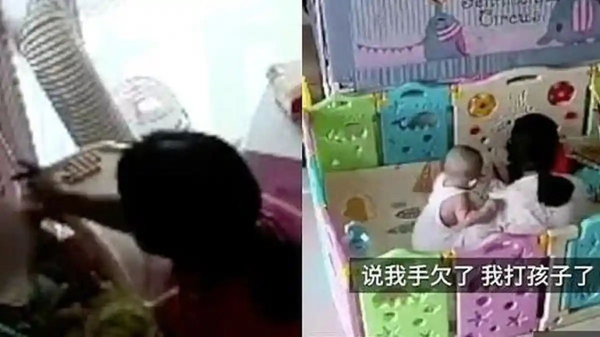 Viral, Baby Sitter Tampar Bayi 11 Bulan Berkali-kali saat Menyuapi Makan