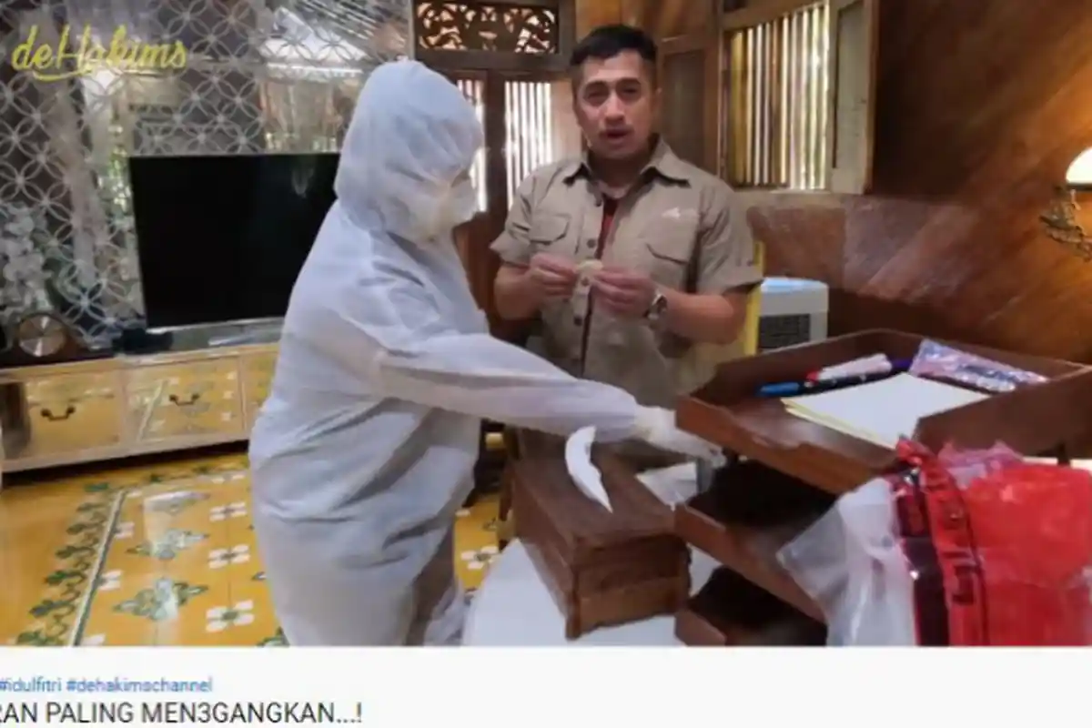 Lakukan Tes Swab di Rumah, Irfan Hakim Bersyukur Keluarga dan Karyawannya Negatif Virus Corona