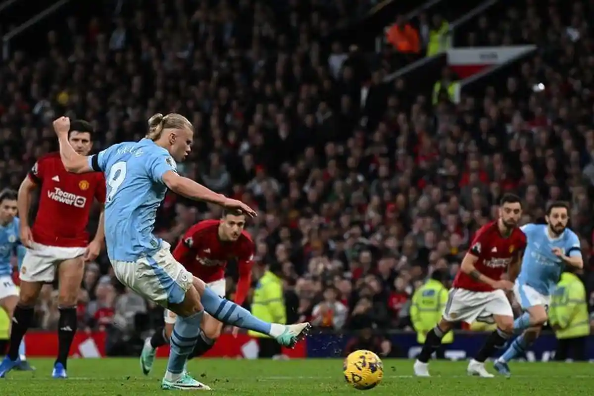 Hasil Liga Inggris: Manchester United 0 - 3 Manchester City, Erling Haaland Pecundangi Setan Merah
