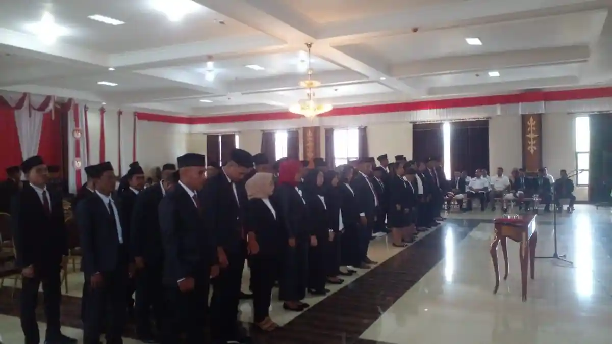 PPK Dilantik, Pj Bupati Andi Chandra: Jadikan Ini Tolak Ukur Keberhasilan Demokrasi