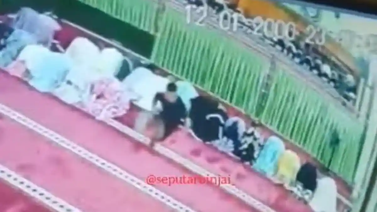 Pencuri Gasak Tas Wanita Sedang Salat, Sempat Dikejar Tapi Tak Berhasil