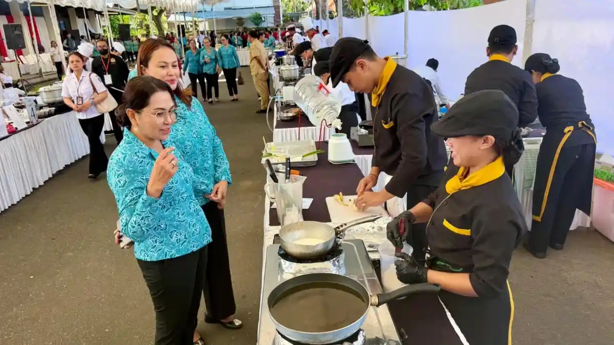 Peringati HKG PKK Ke-54, TP PKK Badung Tampil Optimis Dalam Lomba Provinsi Bali - Tribun-bali.com