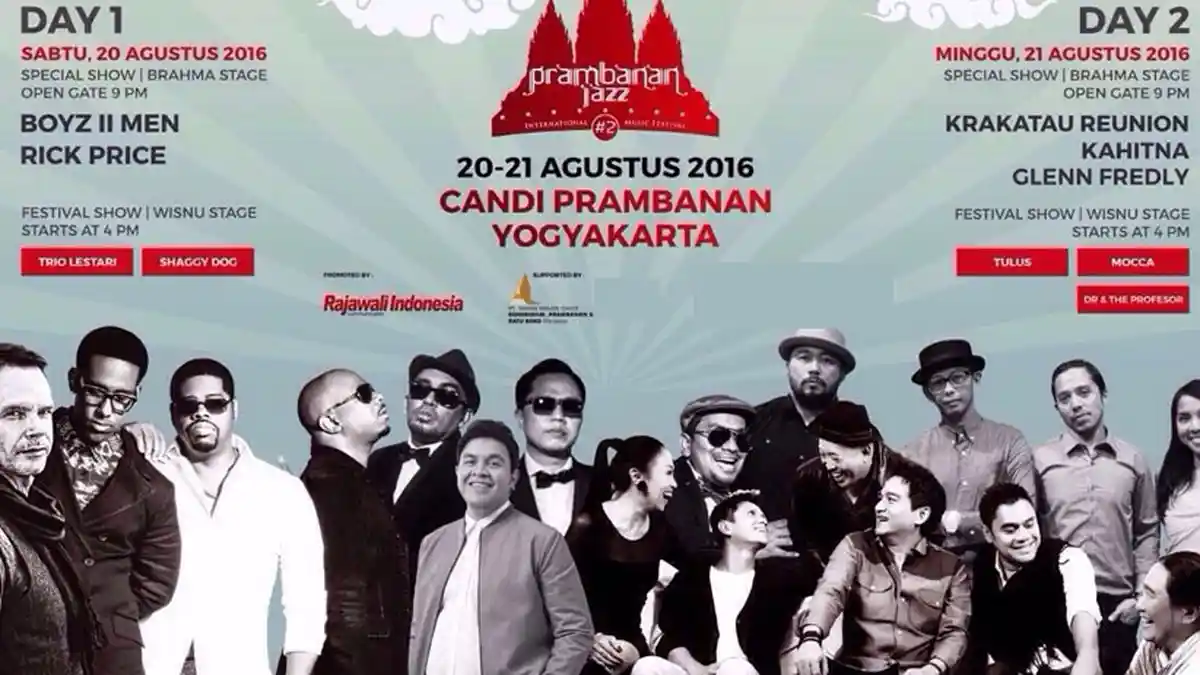 Boyz II Men Bakal Menyihir Indihome Prambanan Jazz 2016
