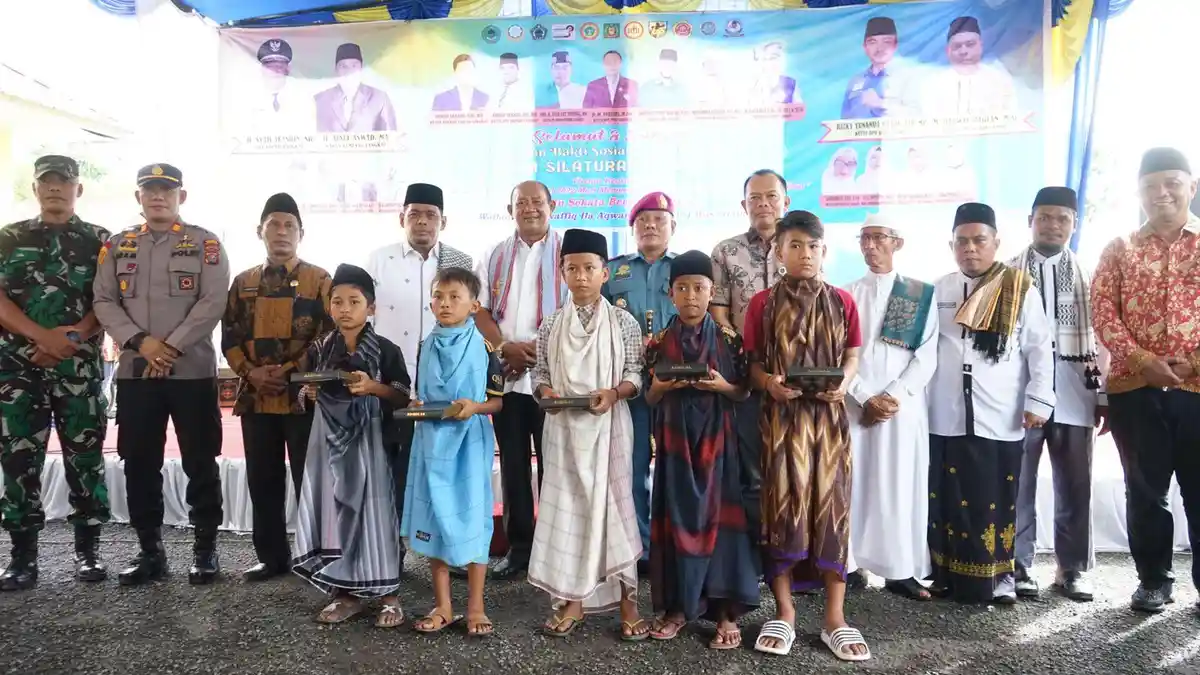 Plt Bupati Langkat Syah Afandin Hadiri Baksos dan Tabligh Akbar di Kecamatan Pangkalanbrandan