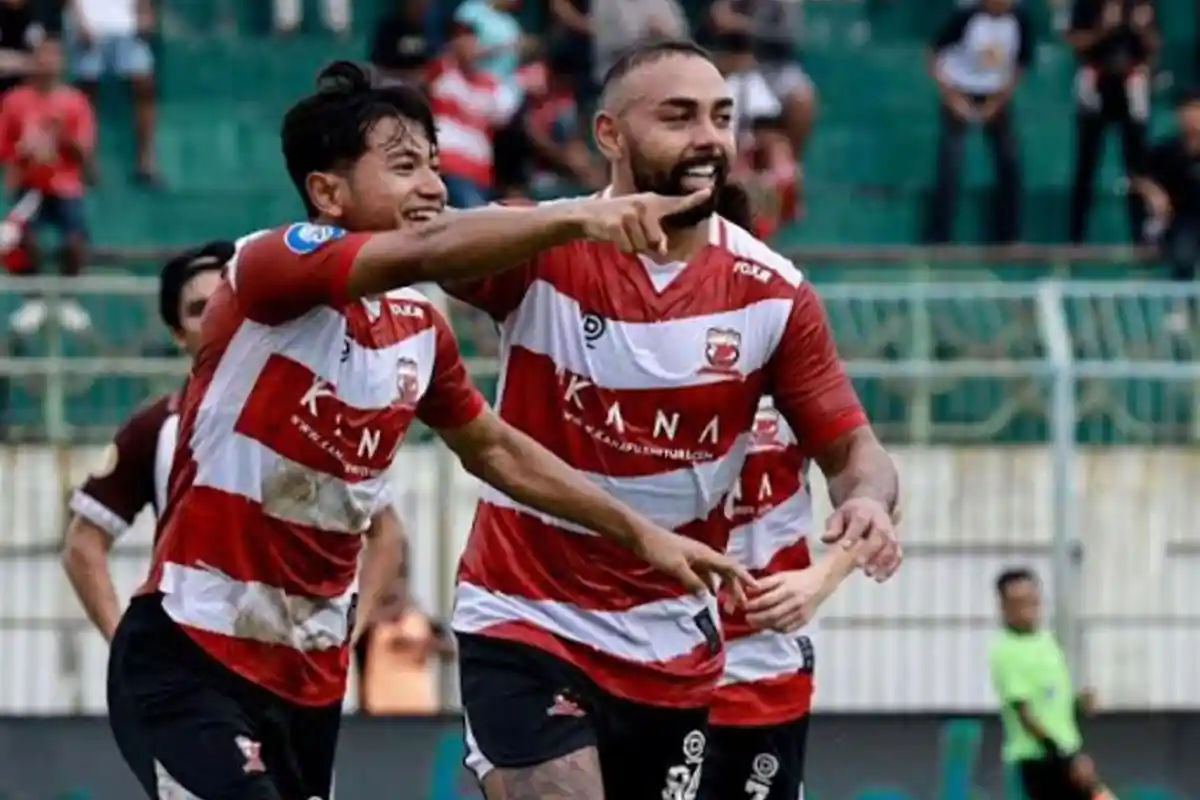 Hasil Skor Madura United Vs PSM Makassar 2-0, Pertandingan Babak 2 Masih Berlangsung