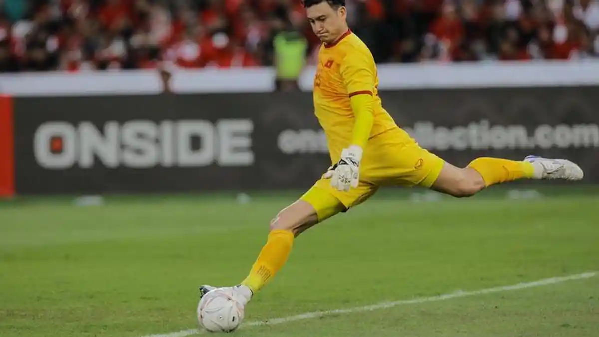 Kiper Vietnam Dang Van Lam Catat Rekor Clean Sheet Terpanjang dalam Sejarah Piala AFF