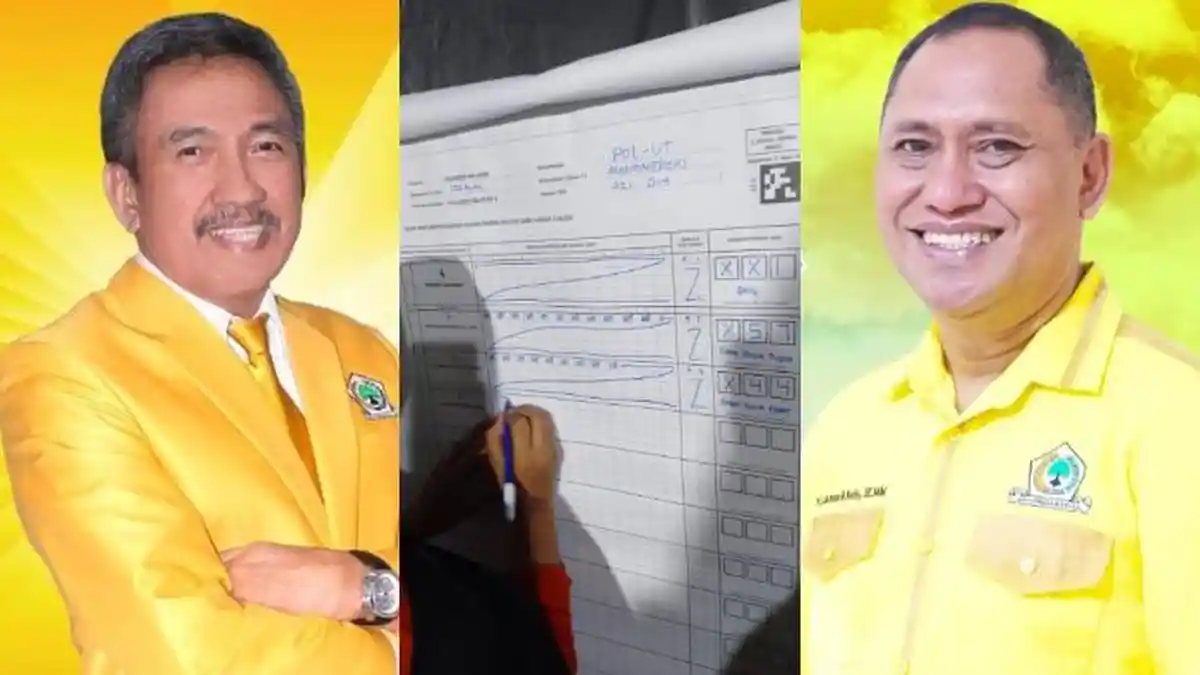 Hasil PSU TPS 02 Manongkoki Takalar, Fahruddin Rangga 57 Suara Ungguli Lukman B Kady 44 Suara