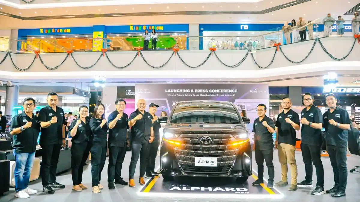 Agung Toyota Batam Hadirkan All New Alphard HEV