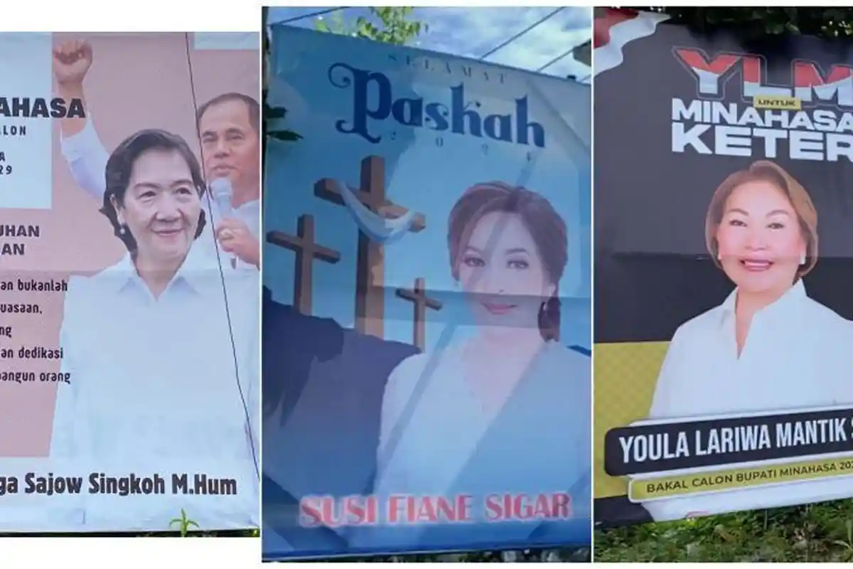 3 Srikandi Siap Bertarung di Pilkada Minahasa 2024, Berikut Sosoknya