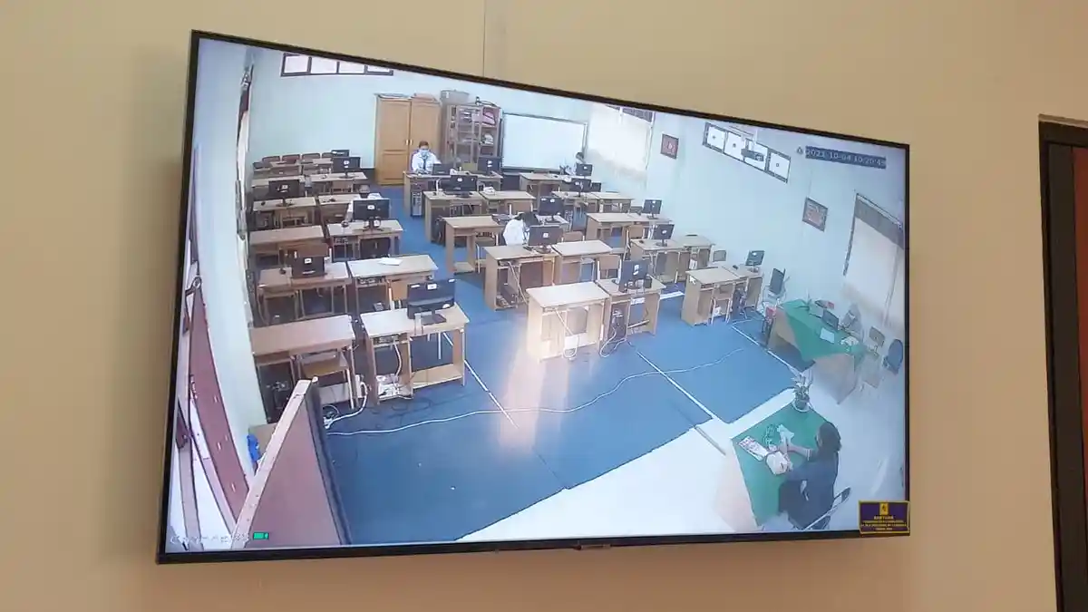 Sempat terkendala Sinyal dari Pusat, Pelaksanaan ANBK di SMP 1 Tarakan Tak Ada  Ujian Susulan