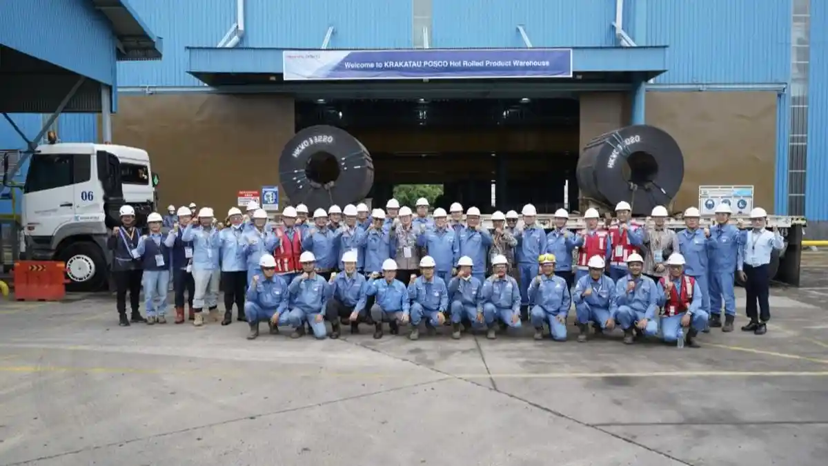 Hadapi Tantangan Global, Industri Baja Nasional Tingkatkan Efisiensi Logistik