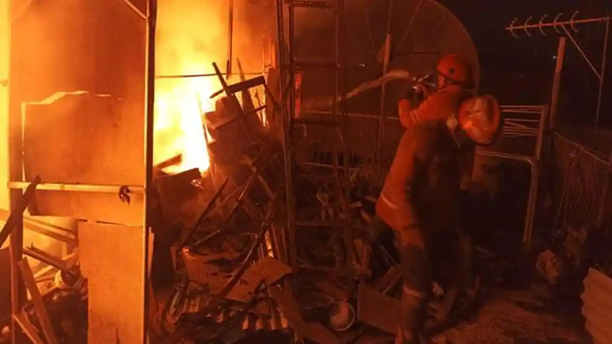 Tempat Konveksi di Kota Malang Terbakar, Penyebabnya Diduga Tabung Elpiji Bocor
