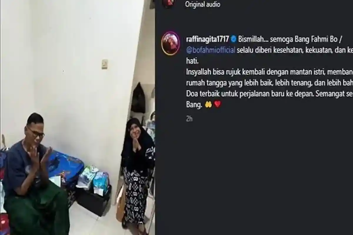 Pulih dari Sakit, Fahmi Bo Bawa Kabar Bahagia, Bakal Rujuk dengan Nita Mantan Istri