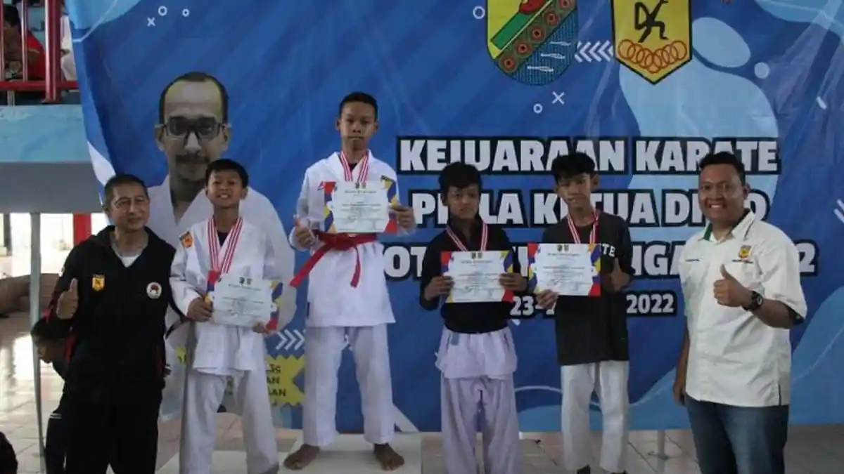 Forki Batang Sabet 25 Medali Kejuaraan Karate Piala Ketua DPRD Kota Pekalongan