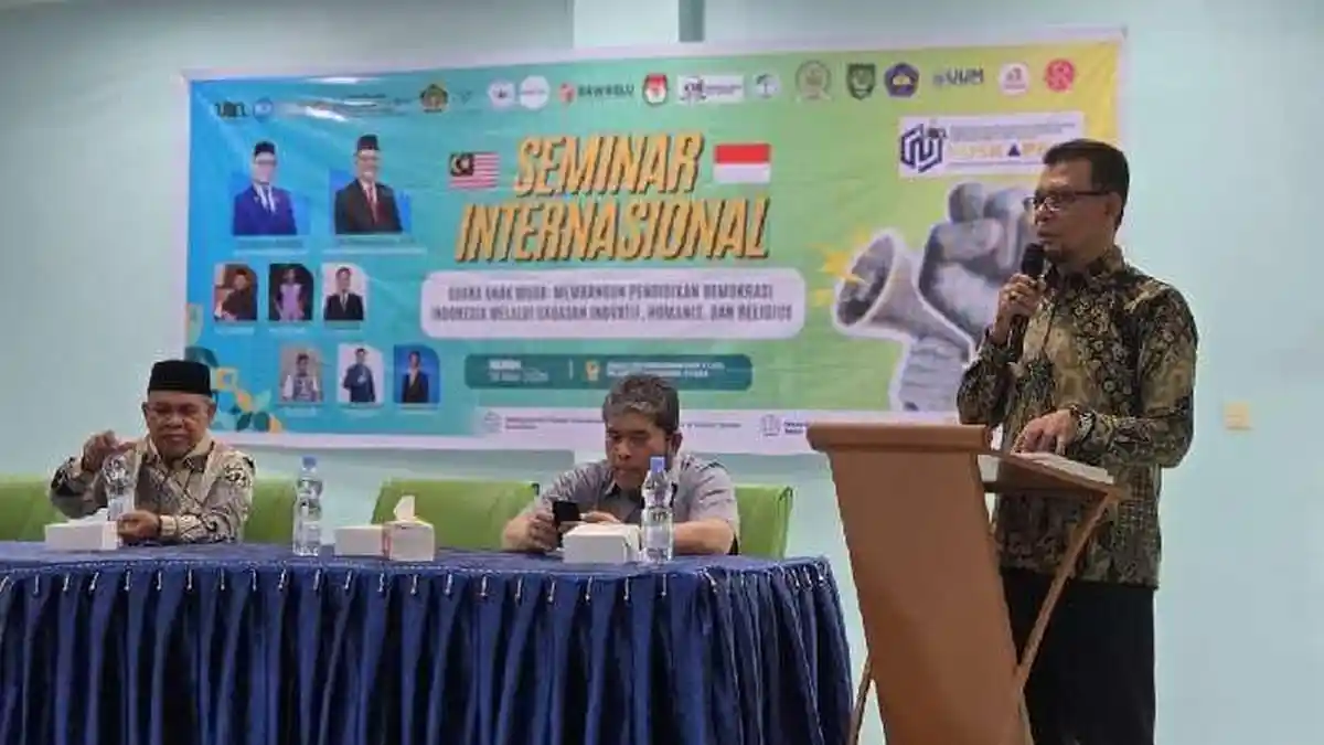 Wakil Ketua DPRK Banda Aceh Jadi Keynote Speaker Seminar Internasional di UIN Sumatera Utara 