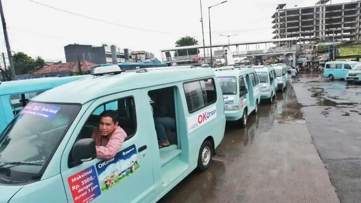 OK OTrip Rute PGC-Condet Mulai Beroperasi Hari Ini, Warga Lebih Pilih Angkutan Umum