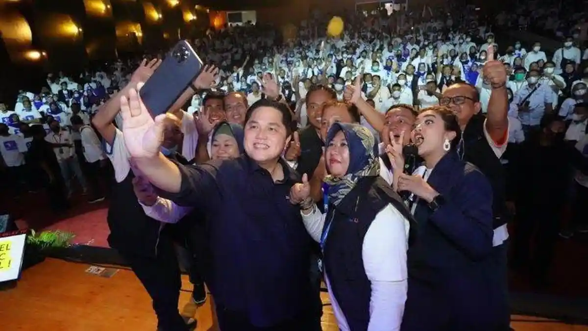 Punya Magnet Pemilih yang Luas, Erick Thohir Cawapres Potensial