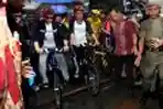 Jokowi dan Jorge Lorenzo Gowes Bareng