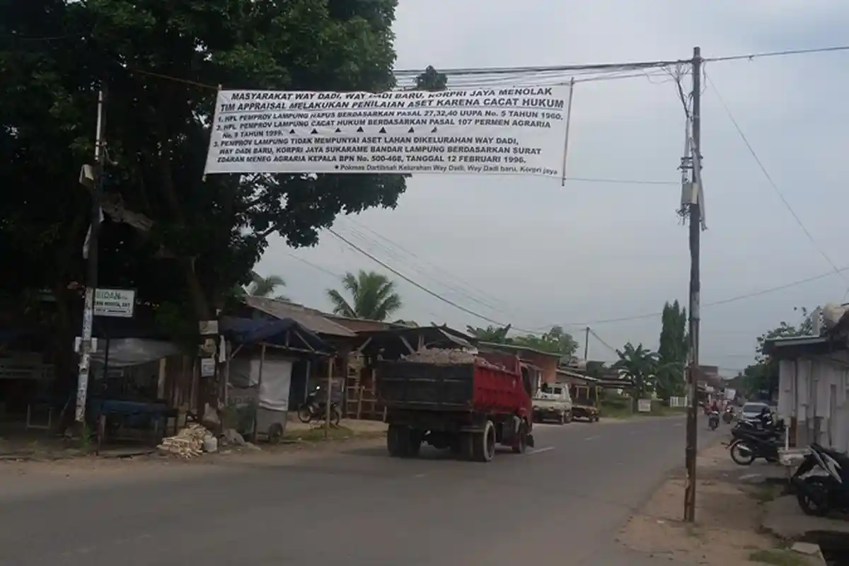 Benarkah Aset Way Dadi Dilelang Pemprov Tahun Depan?