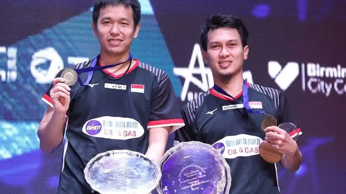 Swiss Open 2019 - Hasil Undian Lengkap Pebulu Tangkis Indonesia Ahsan/Hendra Hadapi Pasangan Denmark