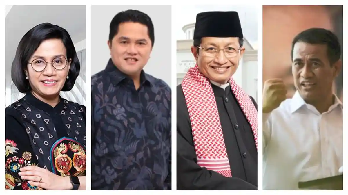 Bikin Bangga! Putra Sulsel Andi Amran Sulaiman-Nasaruddin Umar Masuk Menteri Berkinerja Terbaik