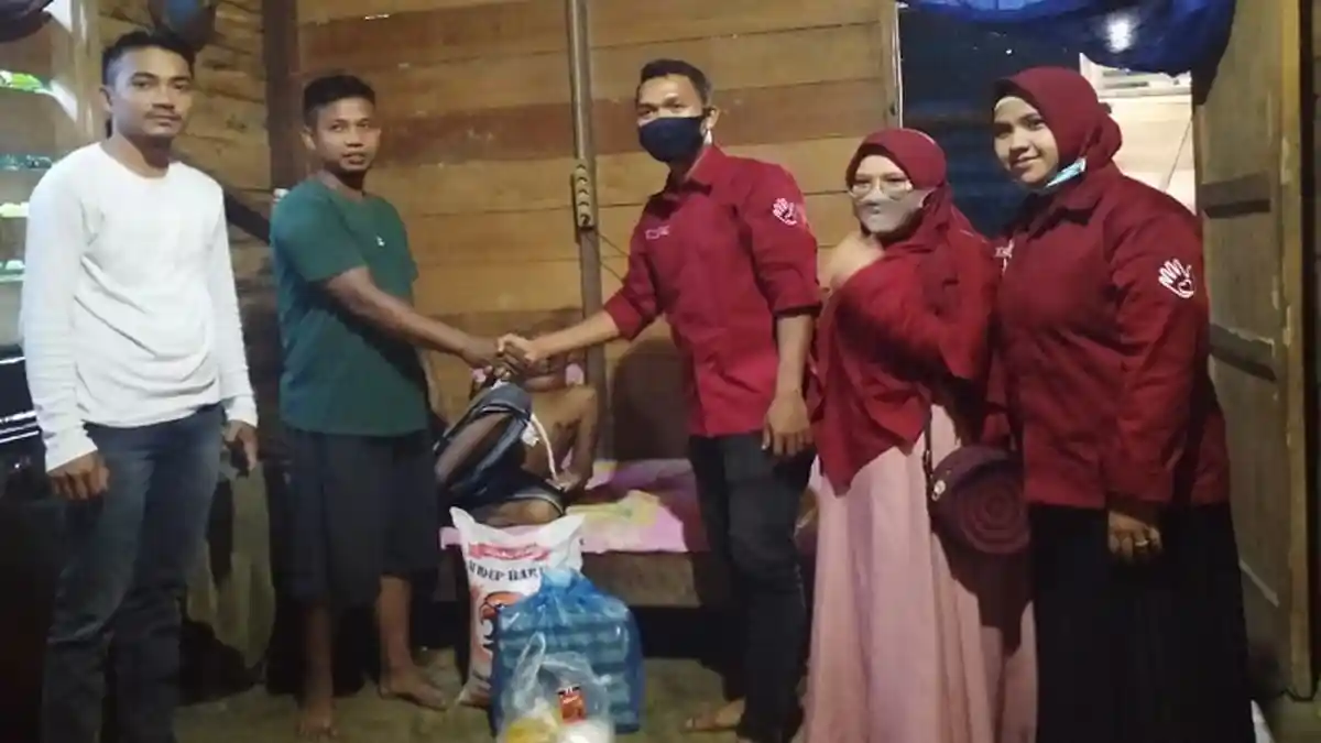 Gerakan TurunTangan Langsa Bantu Umar, Penderita Tumor Ganas di Bayeun Aceh Timur