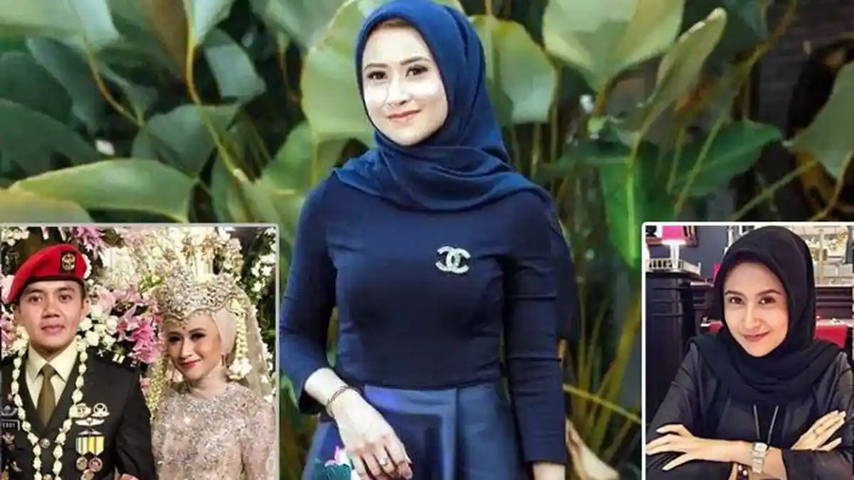 POTRET KECANTIKAN Mantan Istri Mayor Teddy Ajudan Prabowo