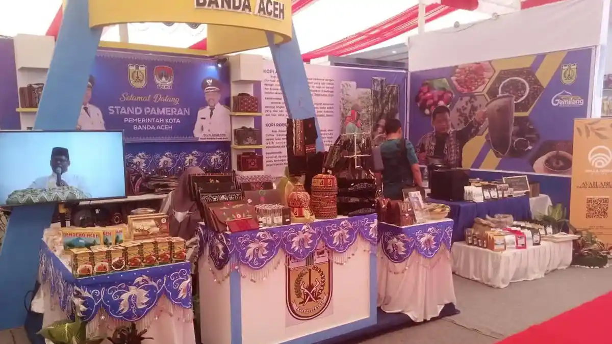 Produk UMKM Banda Aceh Dipamerkan di Medan City Expo