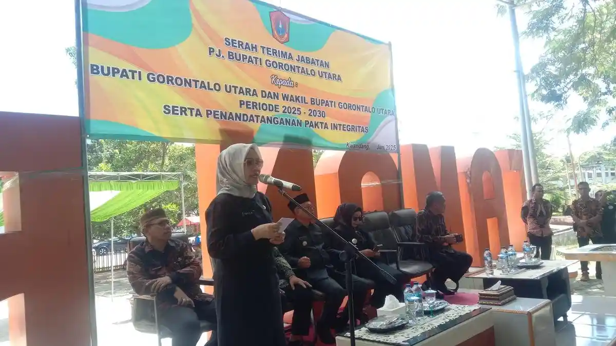 Pidato Terakhir Sila Botutihe sebagai Penjabat Bupati Gorontalo Utara, Air Mata dan Kenangan Manis