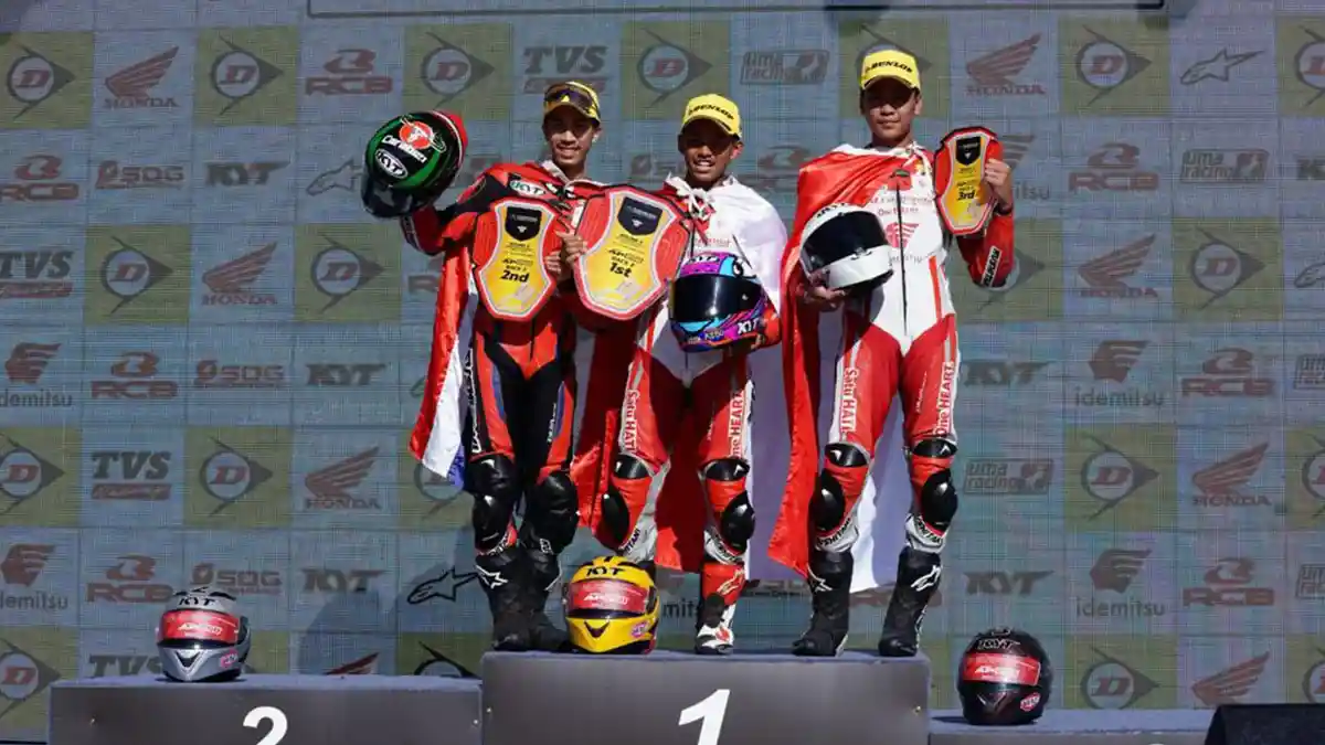 CBR250RR Produksi Honda Tak Terbendung Jadi Jawara Asia di ARRC 2023