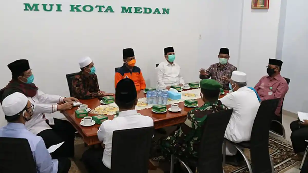 Persiapkan “New Normal”, Akhyar Kunjungi MUI Kota Medan