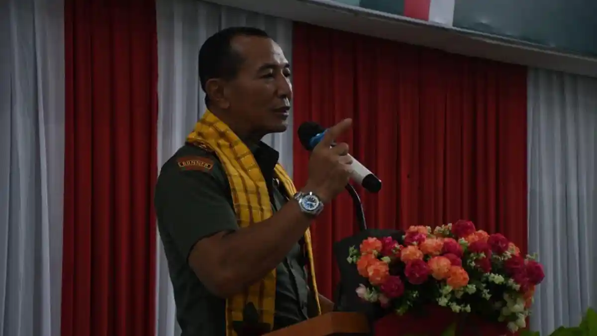 Kunker ke Pasangkayu, Pangdam XIV/Hasanuddin Tekankan Keharmonisan Keluarga dan Moral ke Anggotanya