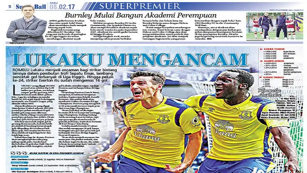 Romelu Lukaku Ancaman Striker Lain untuk Merebut Sepatu Emas