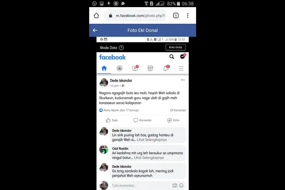 Dinilai Menghina Profesi Guru, Akun Facebook Ini Sebut Guru Makan Gaji Buta Selama Pandemi
