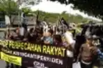Demo GNR di Kantor DPW PKS Bandung