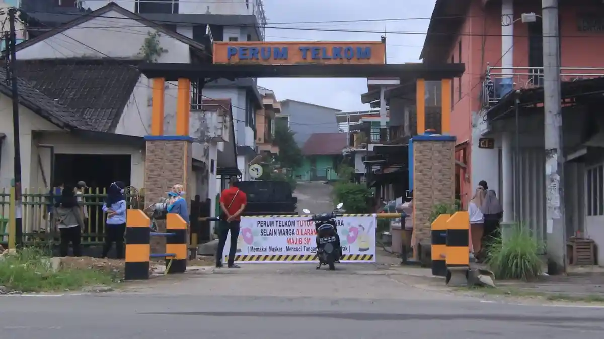 Ada Warga yang Meninggal Akibat Covid-19, Perum Telkom Samarinda Tutup, Minta Warga Rapid Tes Massal