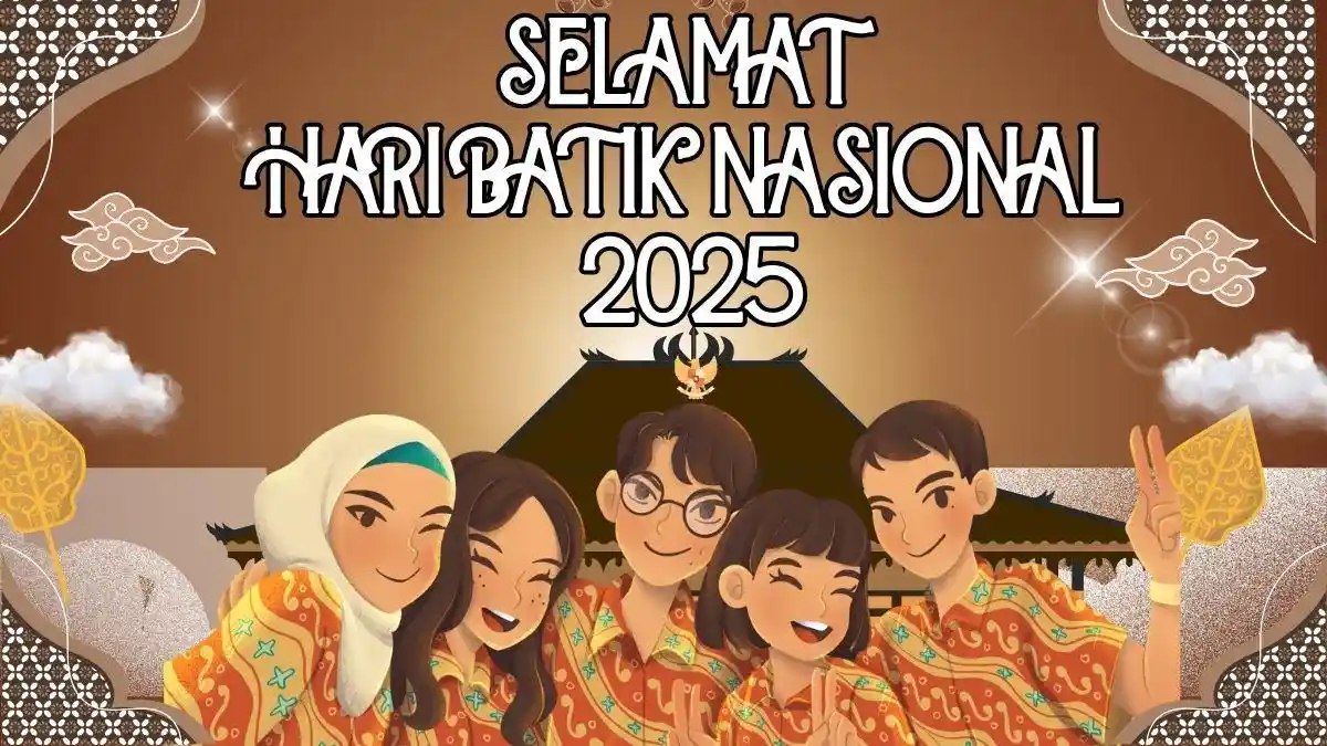 50 Kata-Kata Hari Batik Nasional 2025 Cocok Jadi Ucapan, Caption, Slogan Edukatif Media Sosial