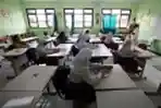 Uji Coba Kegiatan Belajar Mengajar Tatap Muka di SMPN 2 Bekasi