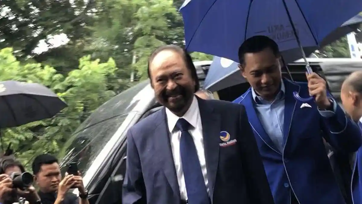 Bukan Bahas Pilpres 2024, Surya Paloh dan AHY Malah Bicara Masalah Lain saat Bertemu, MK Disentil