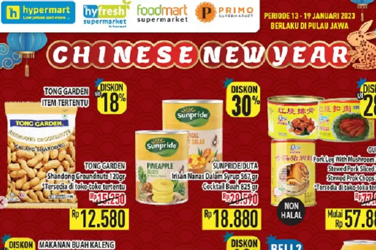 SPESIAL IMLEK, Promo JSM Hypermart 13 Januari 2023: Egg Roll Rp21.880 Makanan Buah Kaleng Rp40.880