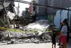 Sebuah Bangunan Roboh di Johar Baru, 1 Orang Tewas