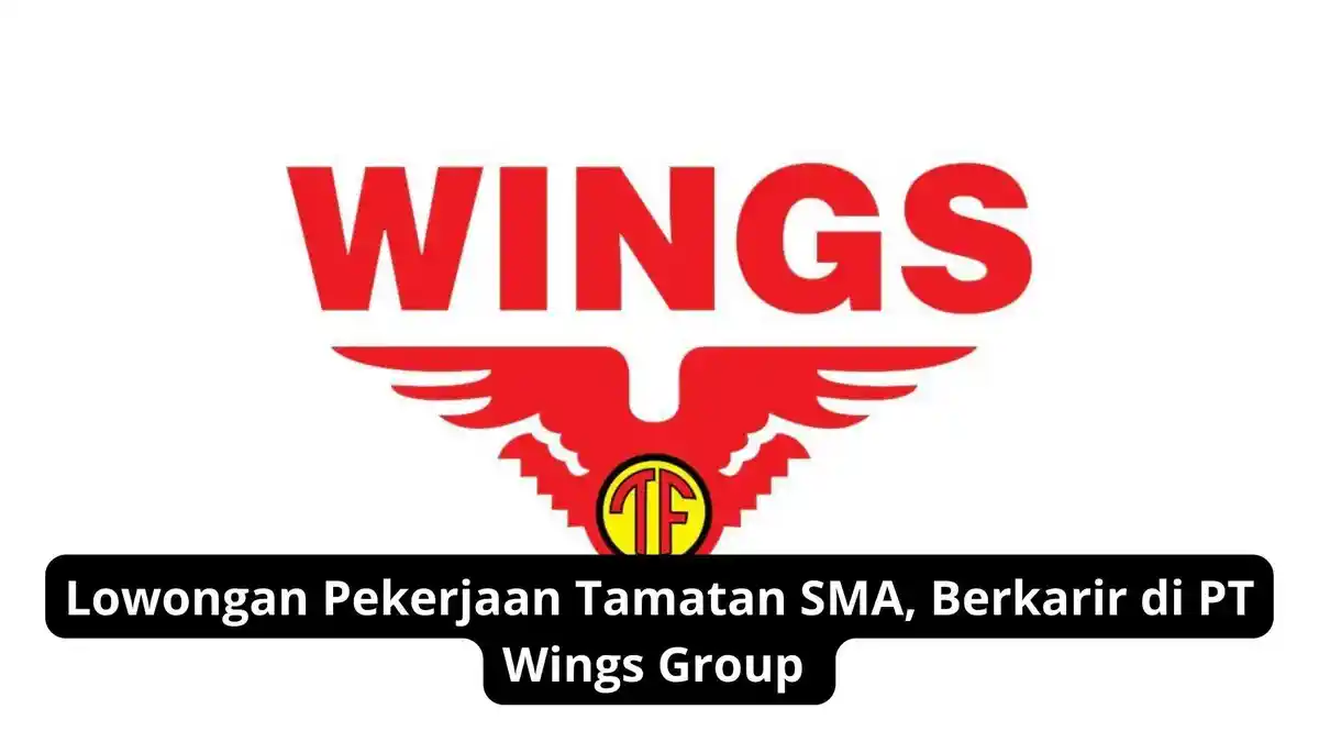 Lowongan Pekerjaan Tamatan SMA di PT Wings Group, Banyak Kualifikasinya Buruan Daftar!