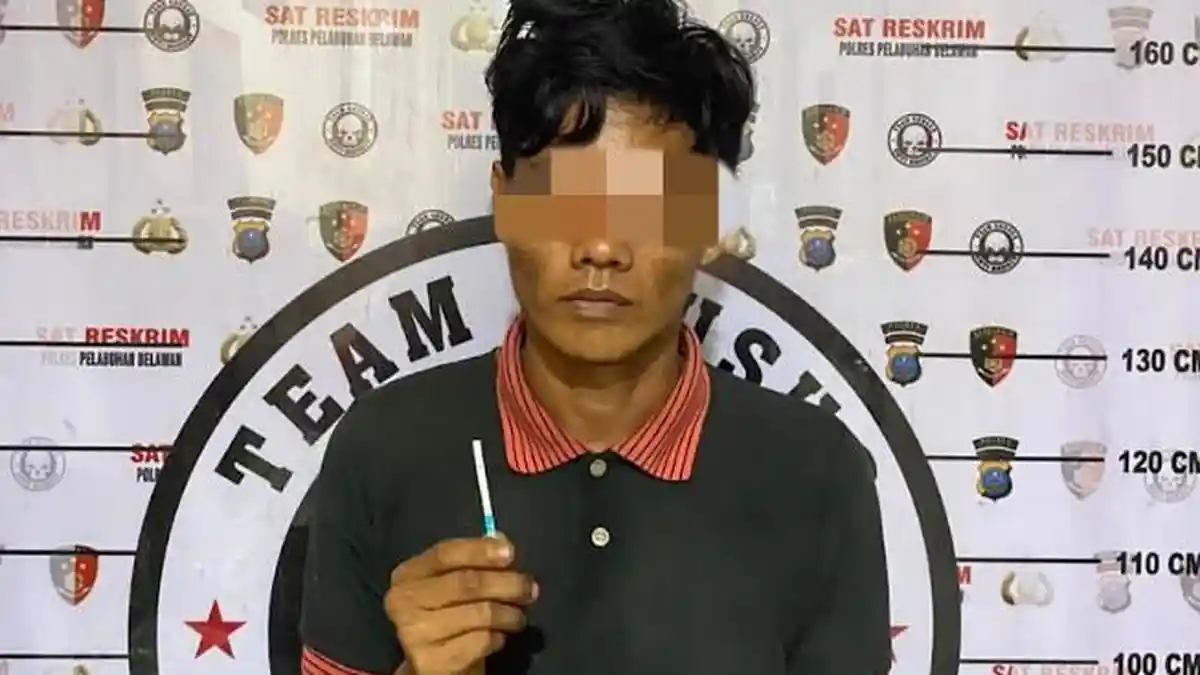 Sempat Viral Curi Pipa di Bawah Jembatan Sungai Deli, Pecandu Narkoba Ini Akhirnya Ditangkap Polisi